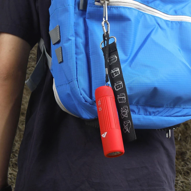 Ozark Trail Mini Handheld LED Flashlight, 50 Lumens, 3 AAA Batteries