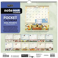 WSBL Botanical Gardens 2024 12x12 Inch Note Nook Wall Calendar, 9781469430232