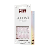 KISS Voguish Fantasy - Faux ongles - Luminaire - Ovale - Court - 28 pièces KISS Voguish Fantasy