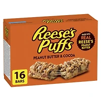 Reese's Puffs Peanut Butter & Cocoa Flavour Cereal Bars, 385 g