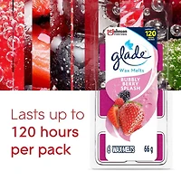 Glade® Wax Melt Air Freshener Refills, Bubbly Berry Splash, 6 Melts