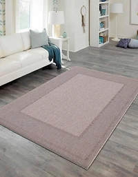 ECARPET Modern Area Rug for Living Room, Dining Room and Bedroom<br>Jute Natura <br>Collection