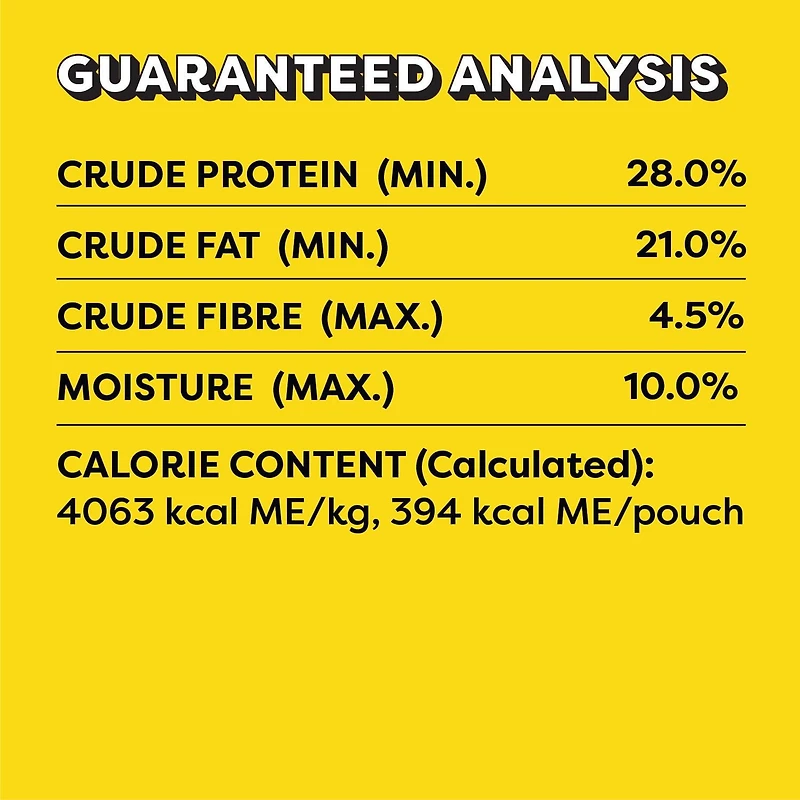 Gâteries pour chats Temptations Mélimélo arômes de thon, de crevettes et de saumon, tendres à l'intérieur, croquantes à l'extérieur 180 g - 850 g