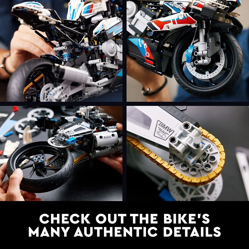 LEGO Technic BMW M 1000 RR 42130 Ensemble de modèle à construire (1 925 pièces)