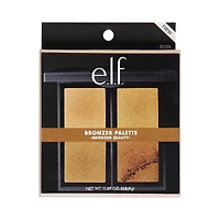 e.l.f. Cosmetics Bronzer Palette, Bronzed Beauty, Bronzer Palette, 13.9g