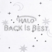 Gigoteuse HALO® SleepSack® - 100% Coton - Midnight Moons- Grey PT Gigoteuse