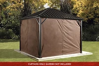Sojag Dakota Gazebo Privacy Curtains
