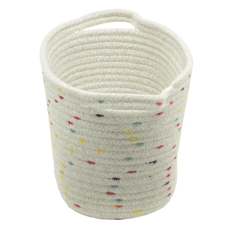Zenna Home Cotton Rope Storage Basket