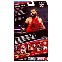 WWE Elite Jacob Fatu Action Figure, Series #125, 6-inch Collectible with Articulation & Accessories