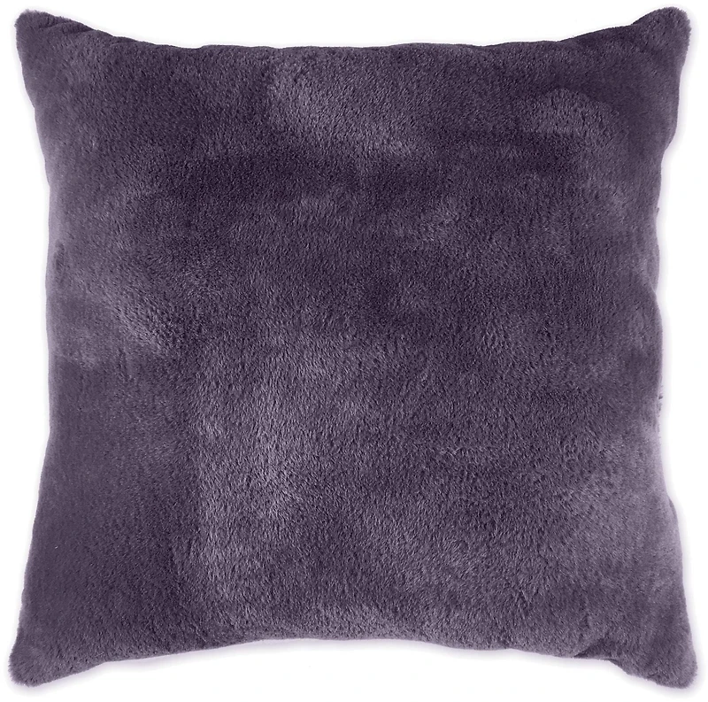 Coussin décoratif fourrure hometrends