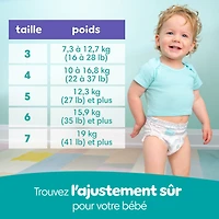 Pampers Couches - Cruisers 360° - Taille 5, Ajustement Anti-Fuites jusqu'à 100 %, Conçues pour les Bébés Actifs, Couche-Culotte à Enfiler, Attaches Faciles à Enlever Conçues pour des Changements Faciles