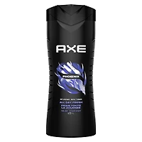 AXE Phoenix Body Wash for All Day Freshness, Crushed Mint & Rosemary, Men's Moisturizing Shower Gel, 473mL, 473ml Body Wash