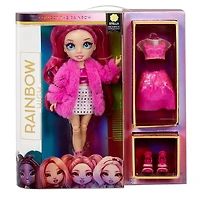 Rainbow High Stella Monroe – Fuchsia (Hot Pink) Fashion Doll with 2 Complete Mix & Match Outfits