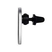 Powerology 15W MagSafe Compatible Metallic Vent Mount for iPhone - Black