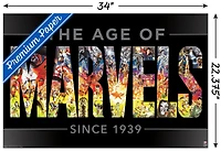 Marvel Comics - Marvel 80th Anniversary - Age of Marvels Wall Poster, 22.375" x 34"