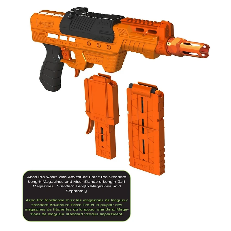 Adventure Force Tactical Strike Aeon Pro Ultimate Dart Blaster Shoots Over 125 Feet