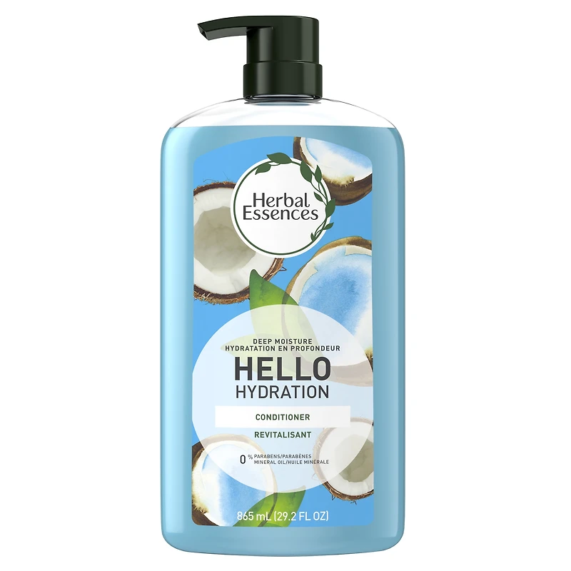 Revitalisant hydratation en profondeur Herbal Essences Hello Hydration 865 mL