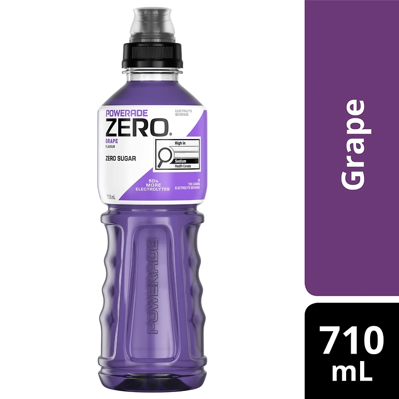 Powerade Zero Raisin Bouteille, 710 mL