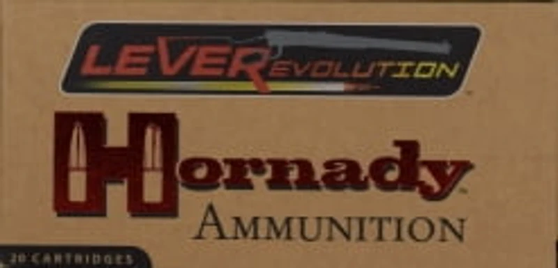 Munitions Hornady 82747 LEVERevolution pour carabine 45-70 GOVT, FTX, 325 grains, 2 050 fps, 20, en boîte
