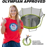 TRAINOR SPORTS 15 FT Trampoline and Enclosure Combo 18201920150US, Warranty/Parts based in Canada