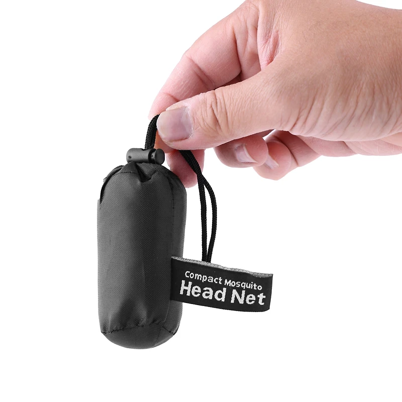 Filet anti-moustiques compact Coghlan - Protection légère en maille contre les insectes, se place sur les chapeaux pour le camping