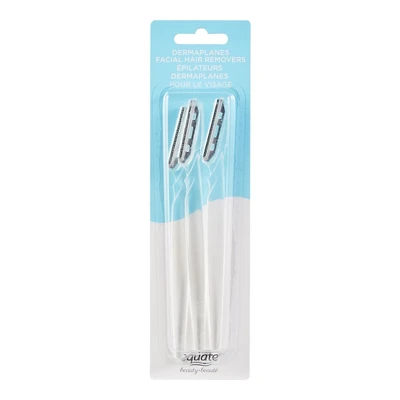 Equate Beauty Dermaplanes facial hair removers