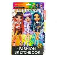 Carnet à dessins mode Rainbow High