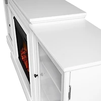 Meuble Multimédia de 72 po Frederick avec foyer électrique intégré