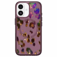 OtterBox Symmetry Clear MagSafe Case w/Camera Control Leopard Shift (Pink) for iPhone 17