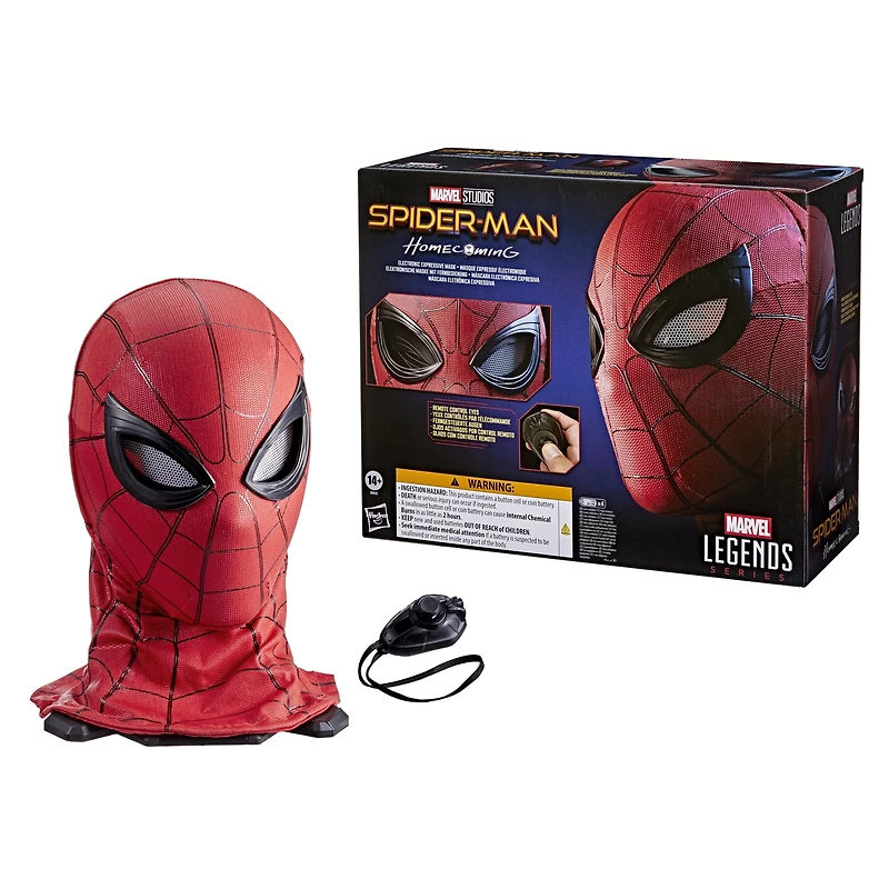 Marvel Legends Series Masque expressif électronique de Spider-Man