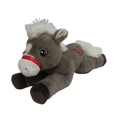 WAY TO CELEBRATE GRANDE PELUCHE CHEVAL BRUN, 22 POUCES
