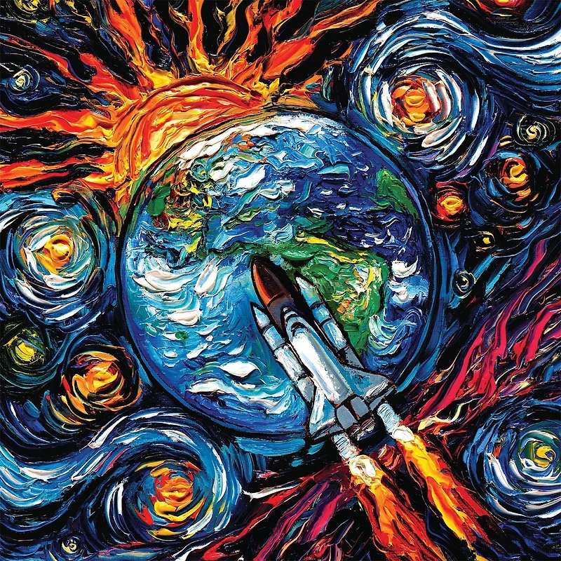 Buffalo Games - Galactic Journey - 300 Piece Jigsaw Puzzle