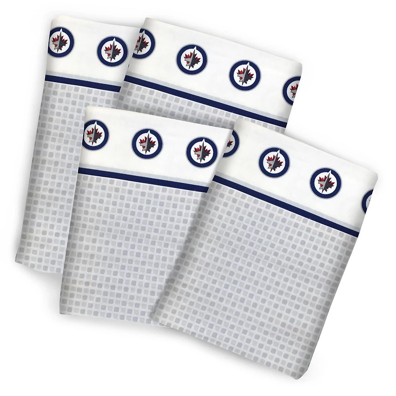 NHL Winnipeg Jets Queen Sheet Sets