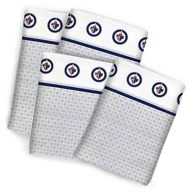 NHL Winnipeg Jets Queen Sheet Sets
