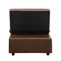 Payton Sofa Bed, Brown PU
