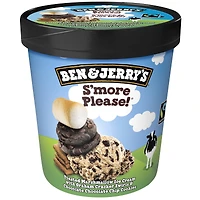 Crème Glacée Ben & Jerry's S'more Je Vous Prie! 473 mL
