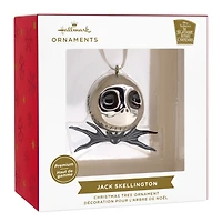 Hallmark Disney Tim Burton's The Nightmare Before Christmas Jack Skellington Premium Metal Christmas Ornament