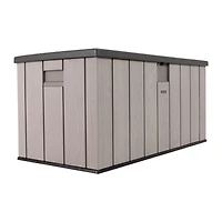 LIFETIME 150 Gallon Outdoor Storage Box, Gray Lid
