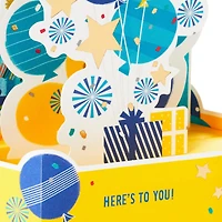 Hallmark Paper Wonder Pop Up Birthday Card (Party)