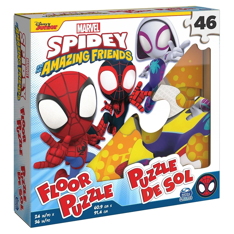 Spidey and His Amazing Friends 47-Piece Floor Puzzle