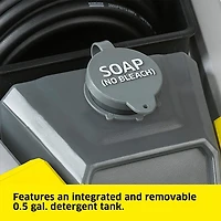 Karcher K1700 Electric Power Pressure Washer with 3 Nozzle Attachments