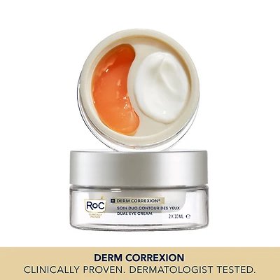 RoC Skincare - Derm Correxion®️- Duo Soin Contour des Yeux - Retinol Avance et Peptides (2x10ml) RoC Skincare
