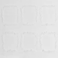 Cameron Fringe Cotton Fabric Shower Curtain