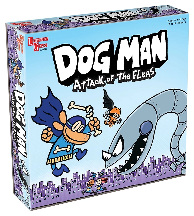 Dog Man Attack of the Fleas