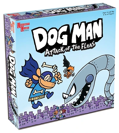 Dog Man Attack of the Fleas