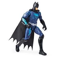 Batman 12-inch Bat-Tech Batman Action Figure (Black/Blue Suit), Kids Toys for Boys Aged 3 and up