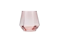 Luv by Betsey Johnson 16oz Stemless Martini Glass Set of 2 and 1 Heart Ice Mold