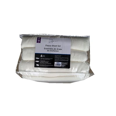fleece sheet set