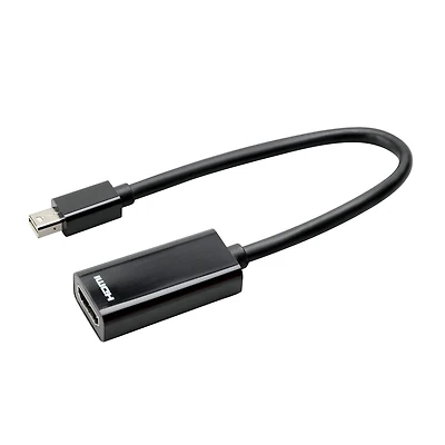 Adaptateur mini DisplayPort vers HDMI ONN ™ (Noir)