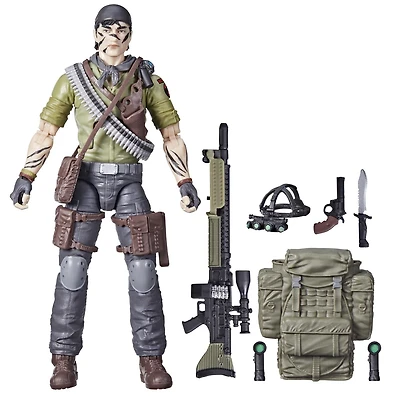 G.I. Joe Classified Series, figurine de collection Tunnel Rat 83 de 15 cm avec 9 accessoires, pour filles et garçons